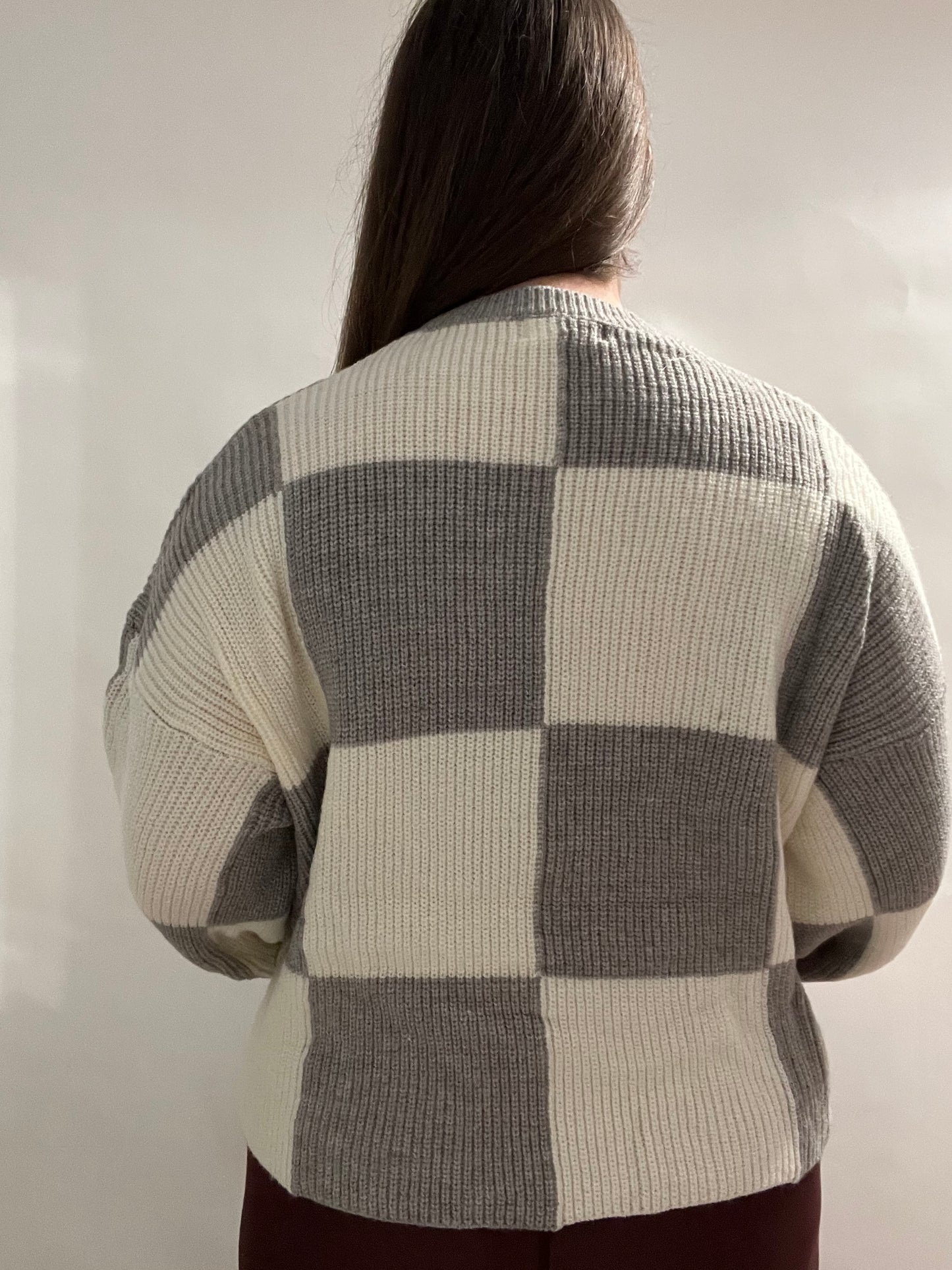 Aspen Checkered Sweater