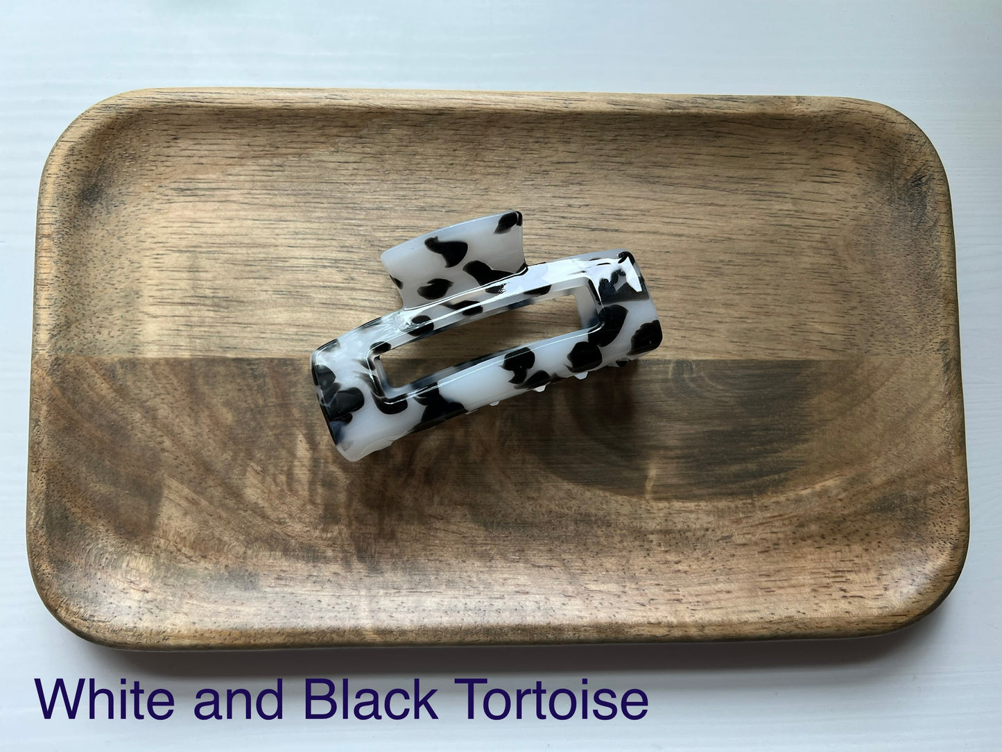 Marble/Tortoise Claw Clips