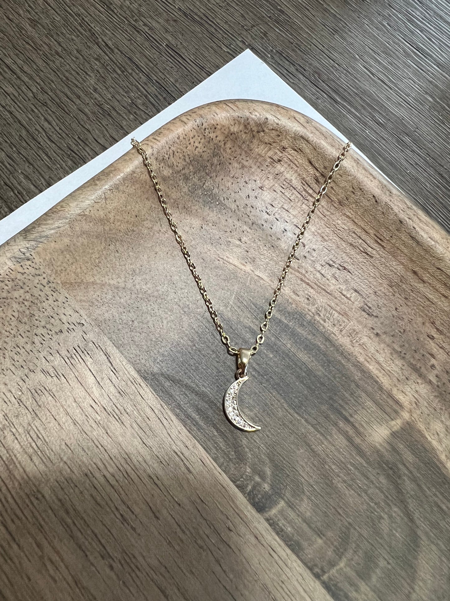 Oakley Crescent Necklace